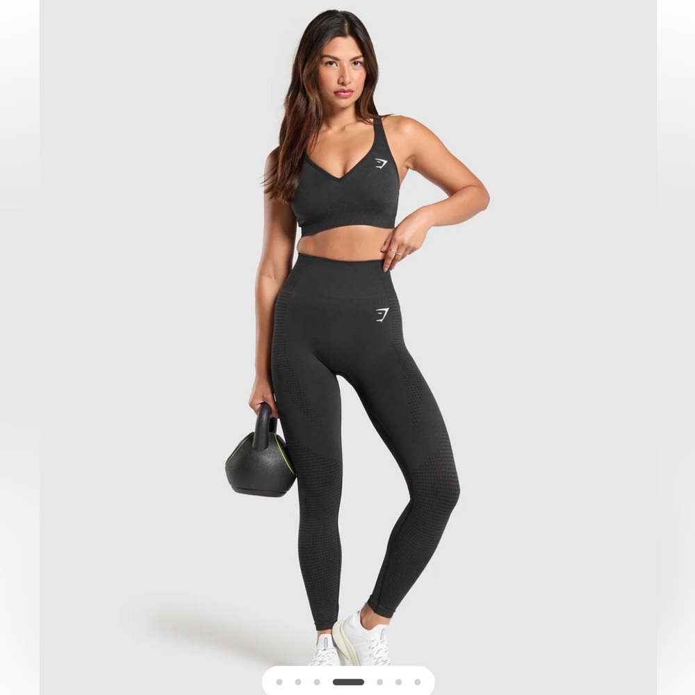 Gymshark Vital Seamless 2.0 Leggings (Black)